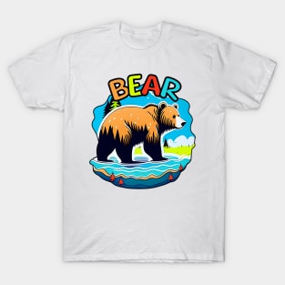 Animal Alphabet - B for Bear T-Shirt